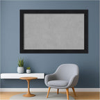 Amanti Art Black Framed Magnetic Board 29x45 Large Vision Board - Image 5