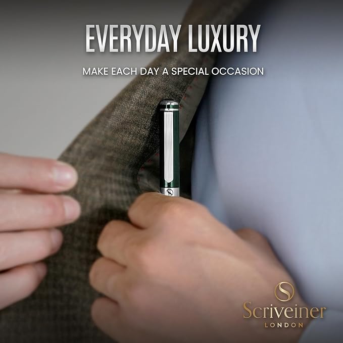 Scriveiner British Racing Green Fountain Pen - Image 7