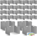 24 Pcs Desk Dividers for Students 14 × 17.5 × 14 Inch Plastic Durable and