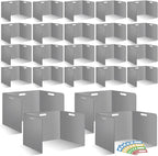 24 Pcs Desk Dividers for Students 14 × 17.5 × 14 Inch Plastic Durable and by ZSMKJIAYE