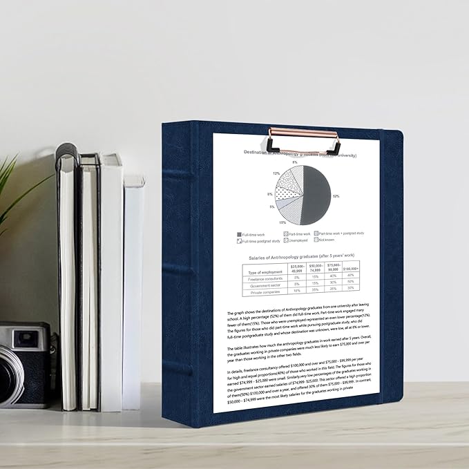Ospelelf 3 Ring Binder With Clipboard - Image 2