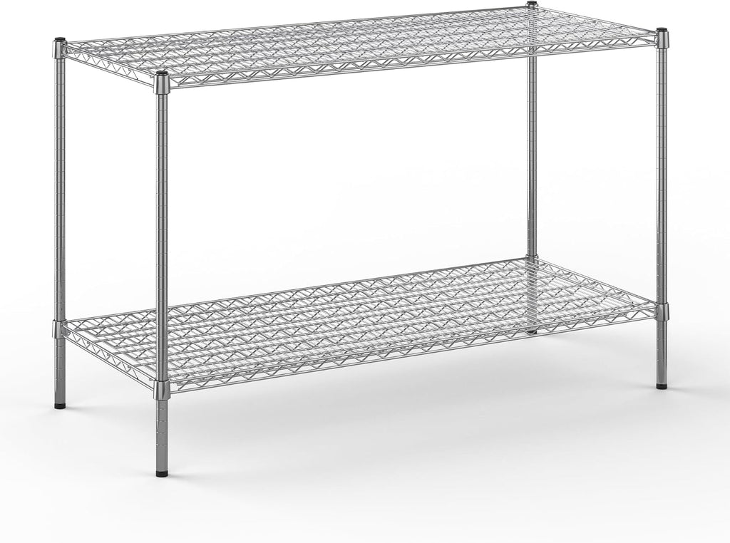 Regal Altair 24" Deep x 54" Wide x 34" Height Wire Shelving Kit | 2-Tier | NSF