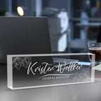 Custom Office Name Plate for Desk, Desk Name Plate Personalized, Personalized - Image 2