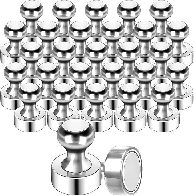 GOOLADA 56Pack Small Fridge Magnets, Neodymium Refrigerator Magnets by GOOLADA