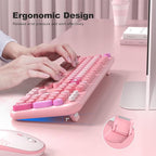 MOFII Wireless Keyboard and Mouse Combo, Full Size 2.4G Plug and Play - Image 4