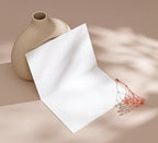 4x6"Plain White Folding Tent Cards-8x6"Folds to 4x6"- Simple Blank Card Stock - Image 2