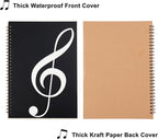 MoHern Blank Sheet Music Notebook, 160 Pages Composition Staff Paper Notebook 2 - Image 6