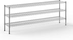 Regal Altair 14" Deep x 72" Wide x 27" Height Wire Shelving Kit | 3-Tier | NSF by Regal+Altair