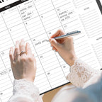 Desk Calendar 2026-2027 with Desk Mat – 22" x 17" Large Desk Pad Calendar Runs - Image 4