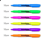 Dabo&Shobo Highlighters, 60 Bulk Pack Highlighter, Chisel Tip, Quick Drying - Image 2