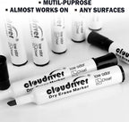 cloudriver Low Odor Dry Erase Markers Tank Style, Chisel Tip, Bulk Dry Erase - Image 6