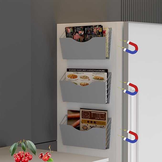 3-Pocket Magnetic File Holder - Image 4