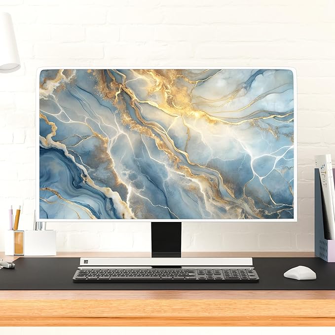 Baocicco Gold Blue Waterproof Screen TV Cover 40, 43 Inch Modern Full Body - Image 4