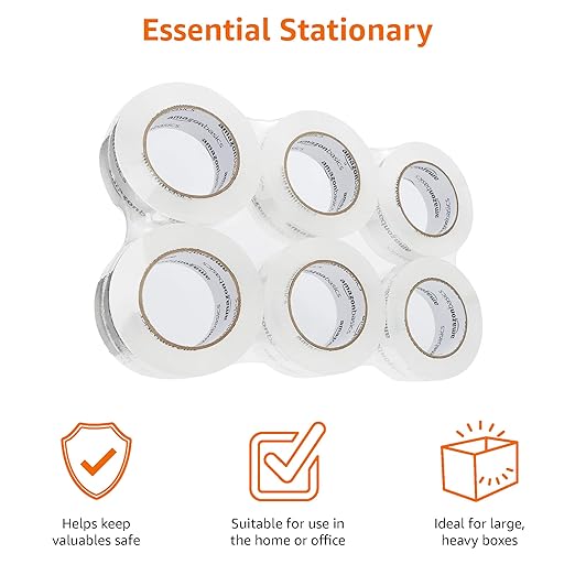 Amazon Basics Packing Tape, Designed - Image 3