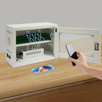 QUEWATSA Cell Phone Charging Station, 20-Device Rechargeable Mobile Phones - Image 5