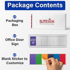 Office Door Signs with 6 Printed Status Options – Do Not Disturb, Out of Office - Image 7