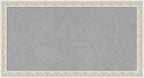 Amanti Art Silver Framed Magnetic Board 14x26 Small Vision Board by AmantiArt