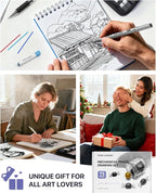 Four Candies 73PCS Advanced Art Supplies Drawing Kit - Image 8