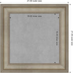Amanti Art Silver Framed Magnetic Board 21x21 Small Vision Board - Image 4