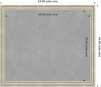 Amanti Art Silver Framed Magnetic Board 46x54 Oversize Vision Board - Image 2