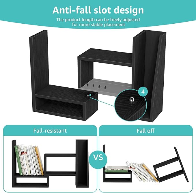 Desktop File Organizer Desk Organizer Shelf - Image 6