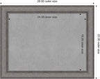 Amanti Art Grey Framed Magnetic Board 22x28 Medium Vision Board - Image 4