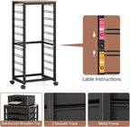 SYKIARIOL Rolling Cart with Drawers, 10 Drawer Rolling Cart, Rolling storage - Image 8