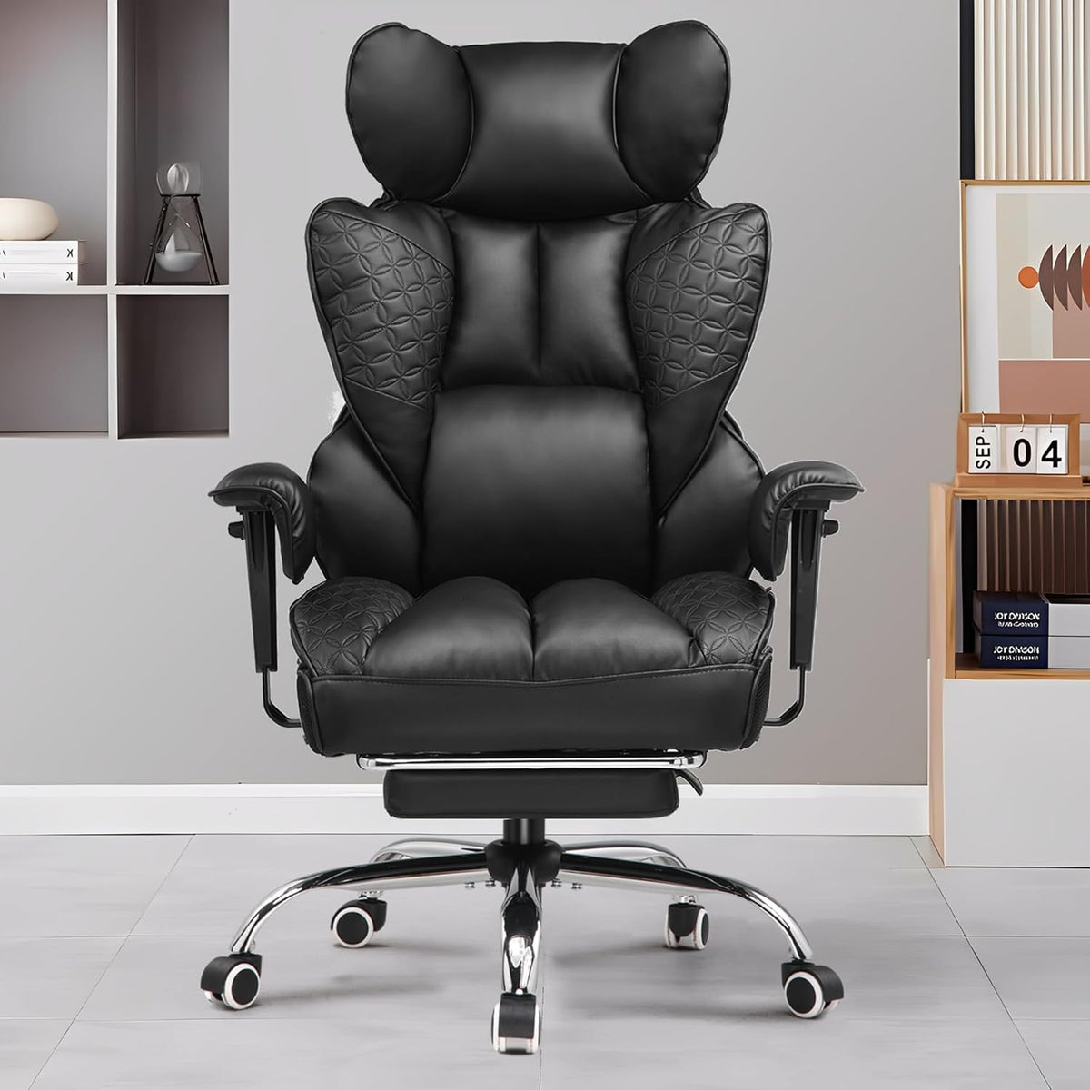 gtplayer big and tall gaming chair 400lbs heavy, close-up detail