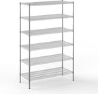 Regal Altair 21" Deep x 48" Wide x 74" Height Wire Shelving Kit | 6-Tier | NSF by Regal+Altair