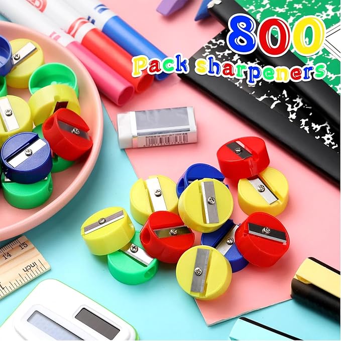 Fainne 800 Pcs Pencil Sharpeners Bulk - Image 4