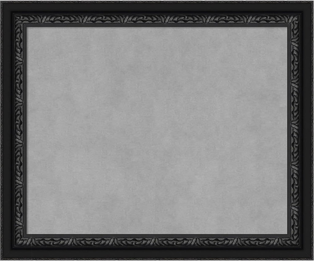 Amanti Art Black Framed Magnetic Board 20x24 Small Vision Board