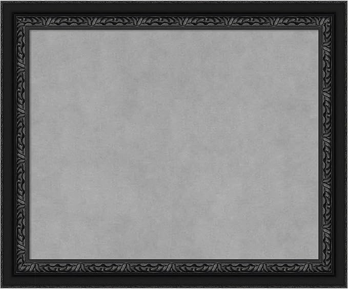 Amanti Art Black Framed Magnetic Board 20x24 Small Vision Board by AmantiArt