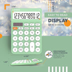 CATIGA 12 Digit Desktop Calculator Basic Desk Calculator - Image 4