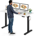 SANODESK Electric Standing Desk 60 x 24 Inches Whole-Piece Desktop Height by sanodesk