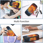 Cool Basketball Ball Pencil Case Big Capacity Storage Pencil Pouch Stationery - Image 8
