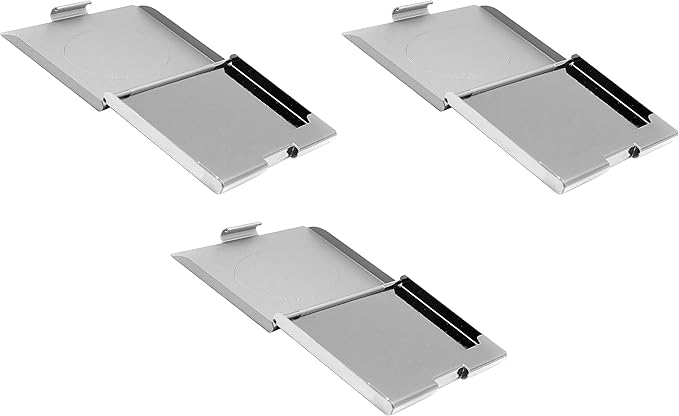 Stephanie Imports Set of 3 Slim & Minimalist Metal Business Card Holder Unisex - Image 2