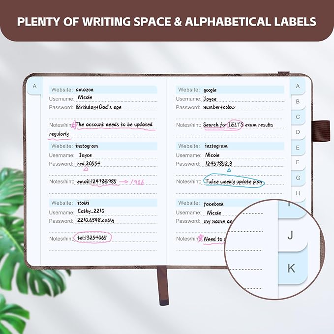 MOSA BEAR Password Keeper Book - Image 4