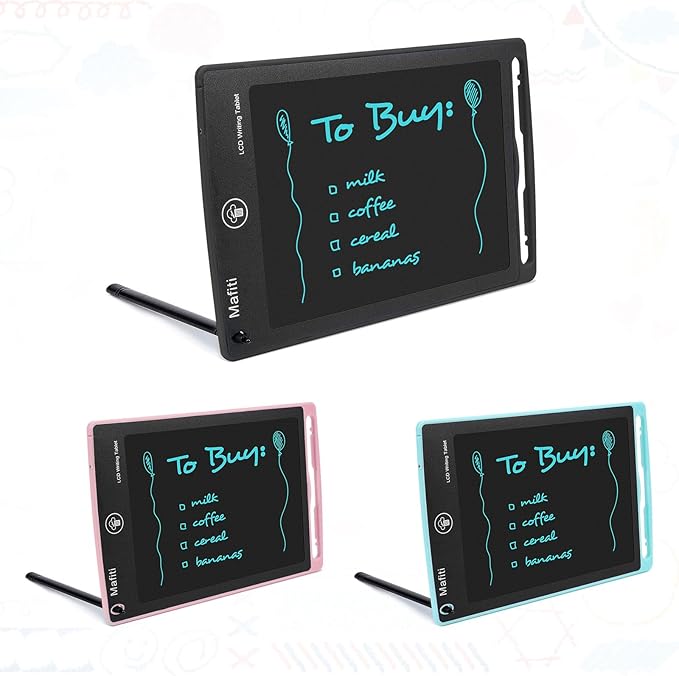 Mafiti 3 Pack LCD Writing Tablet 8.5 Inch Electronic Drawing Pads Doodle Board - Image 2