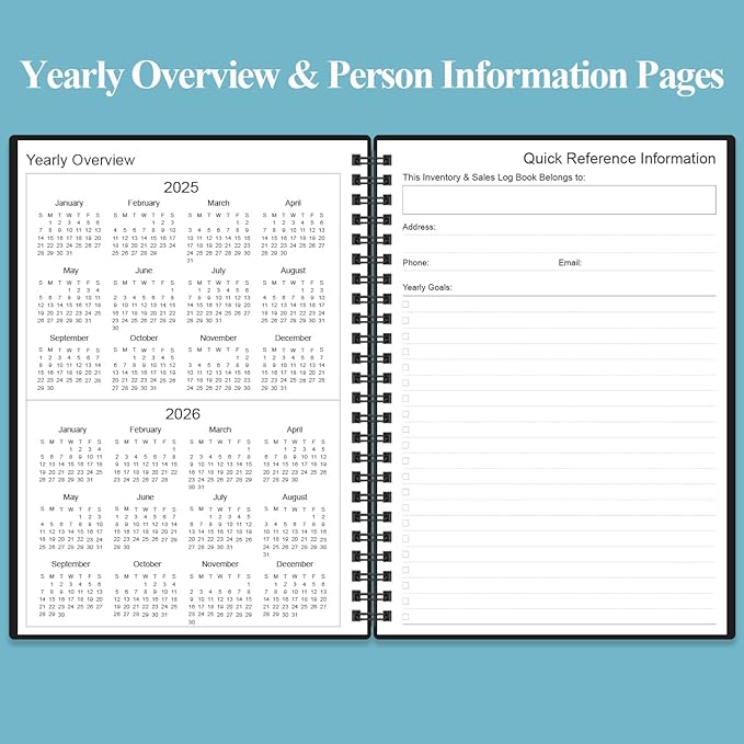 Inventory & Sales Log Book for Small Business – Inventory Ledger Book, - Image 4