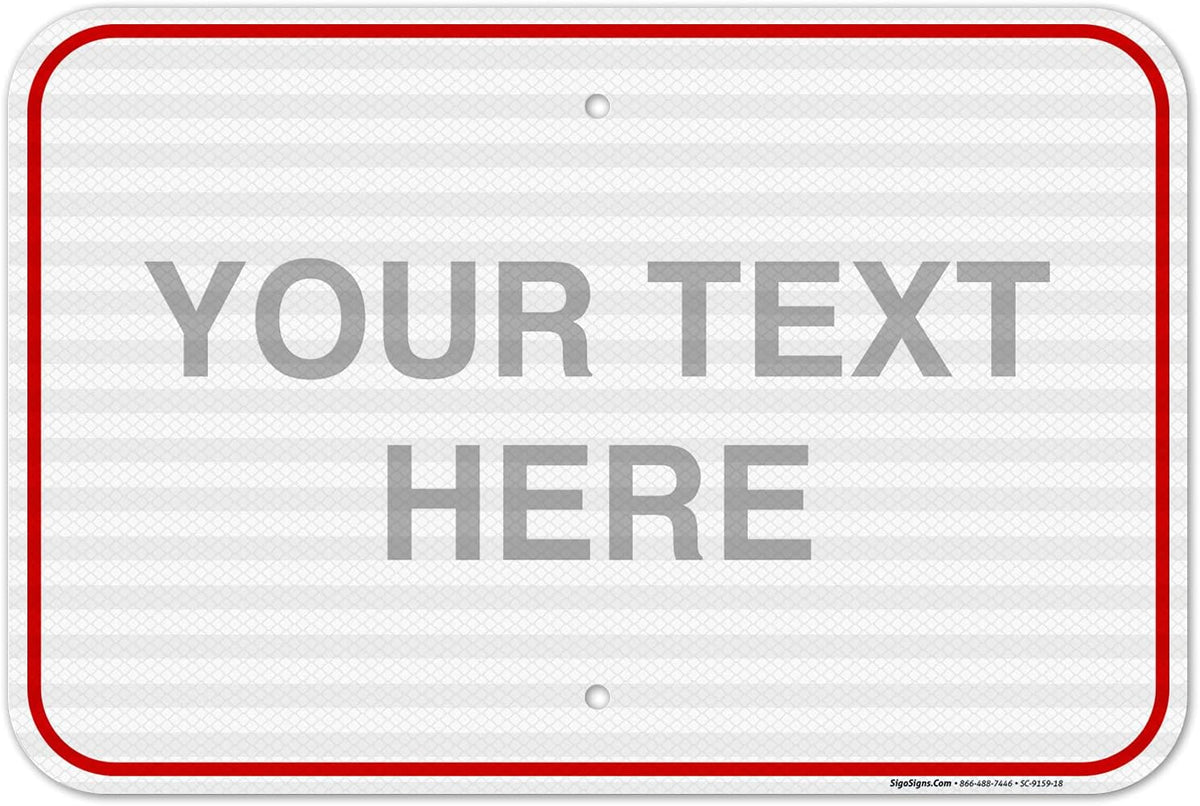 Custom Sign, Personalized Metal Signs, Customize