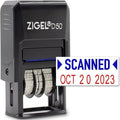 ZIGEL D50 Date Stamp with Scanned by ZIGEL