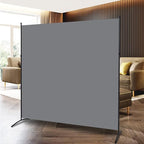Room Divider Single Panel Privacy Screen, Thickened Fabric 6FT Room Divider by HOMSCREENER