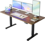HUANUO 71 x 30 inch Electric Standing Desk Adjustable Height, 4 Memory Height by HUANUO
