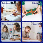 sqzrmdcg 36 PCS DurkBlue Colored Pencils, Pre-sharpened Professional Wooden Art - Image 7