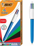 BIC 4-Color Retractable Ballpoint Pens by BIC