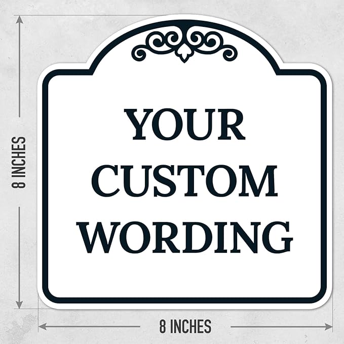 Custom Decorative Sign, Personalized Metal Sign - Image 3
