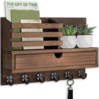 Lucundm Key Holder Wall Mount, Mail Holder by Lucundm