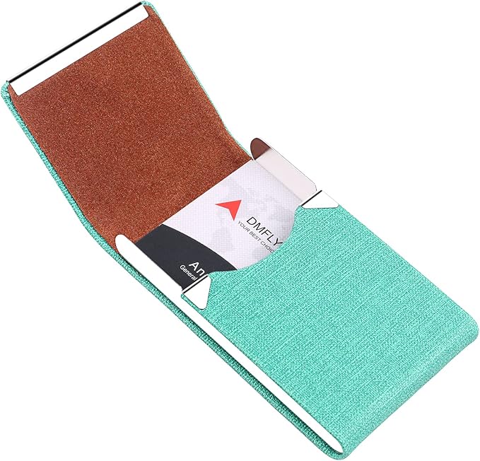 DMFLY Business Card Holder for Women and Men - Image 5