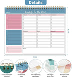 104 Pgs Weekly To Do List Notepad, 52 Duplex-Printed Undated Sheets 100 - Image 3
