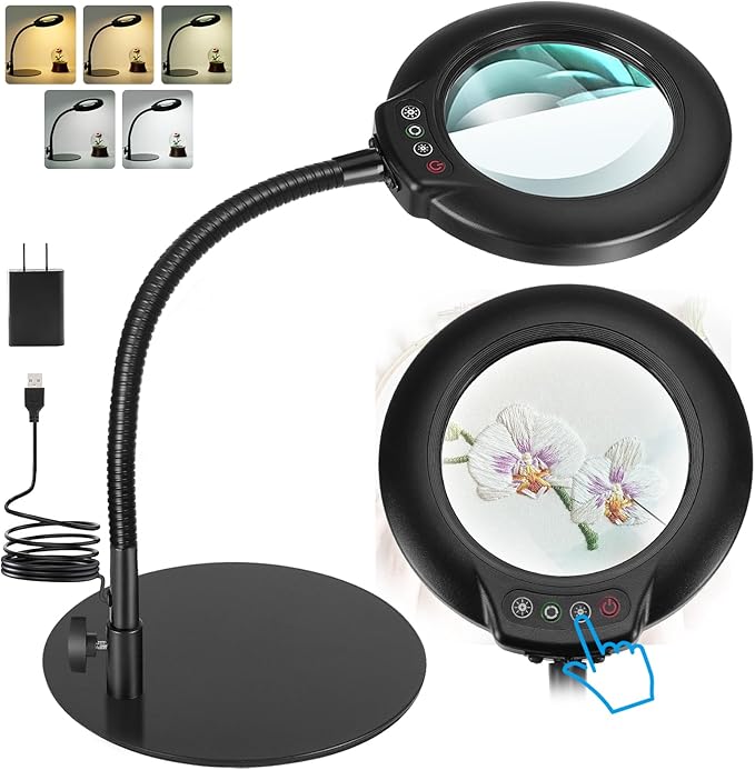 IVMAIE 10X Magnifying Glass by IVMAIE
